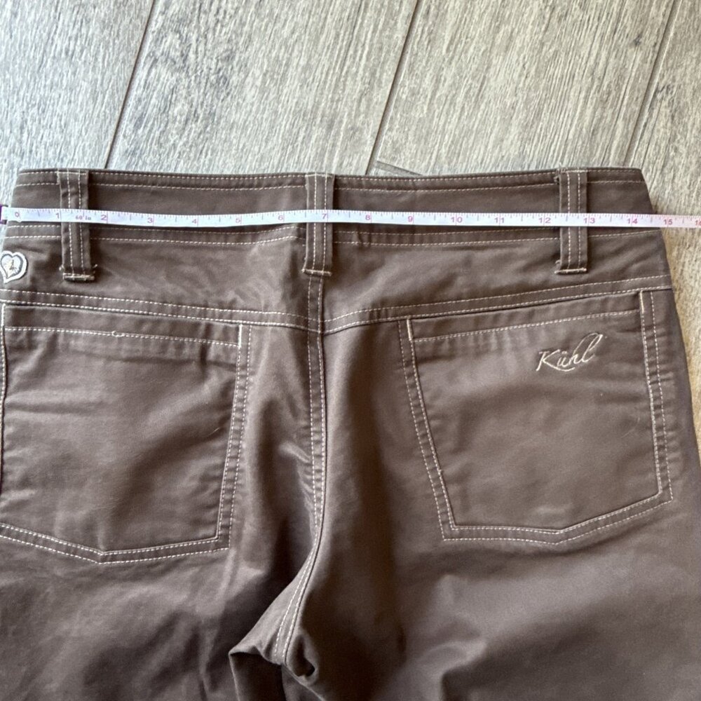 Kuhl Pants Womens 4 Brown Born In The Mountains Cargo Hiking Outdoor cargo - Picture 8 of 9